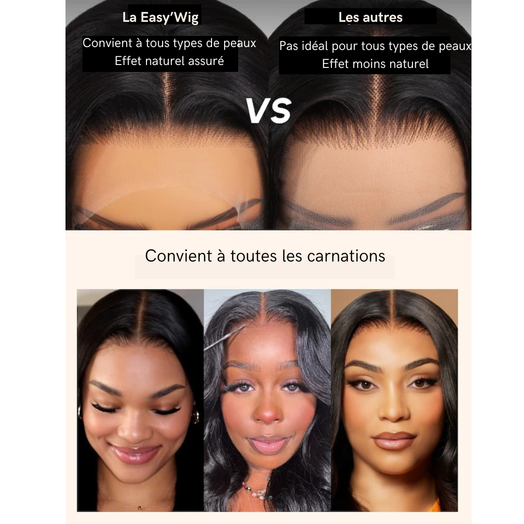 Perruque Body Wave Pré Customisée Lace 5x5