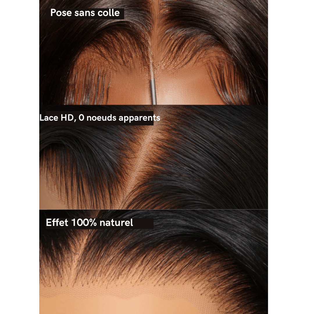 Perruque Body Wave Pré Customisée Lace 5x5
