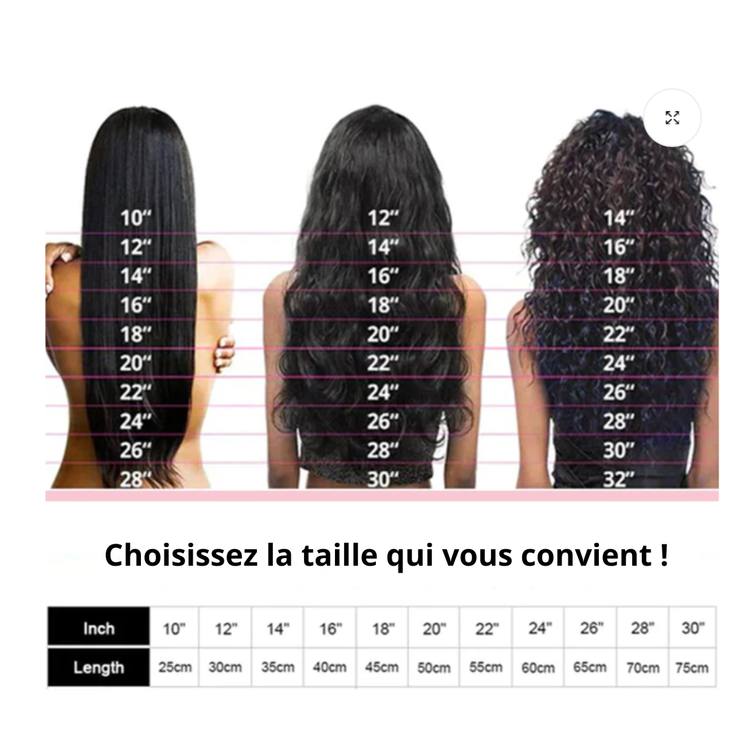 Perruque Body Wave Pré Customisée Lace 5x5